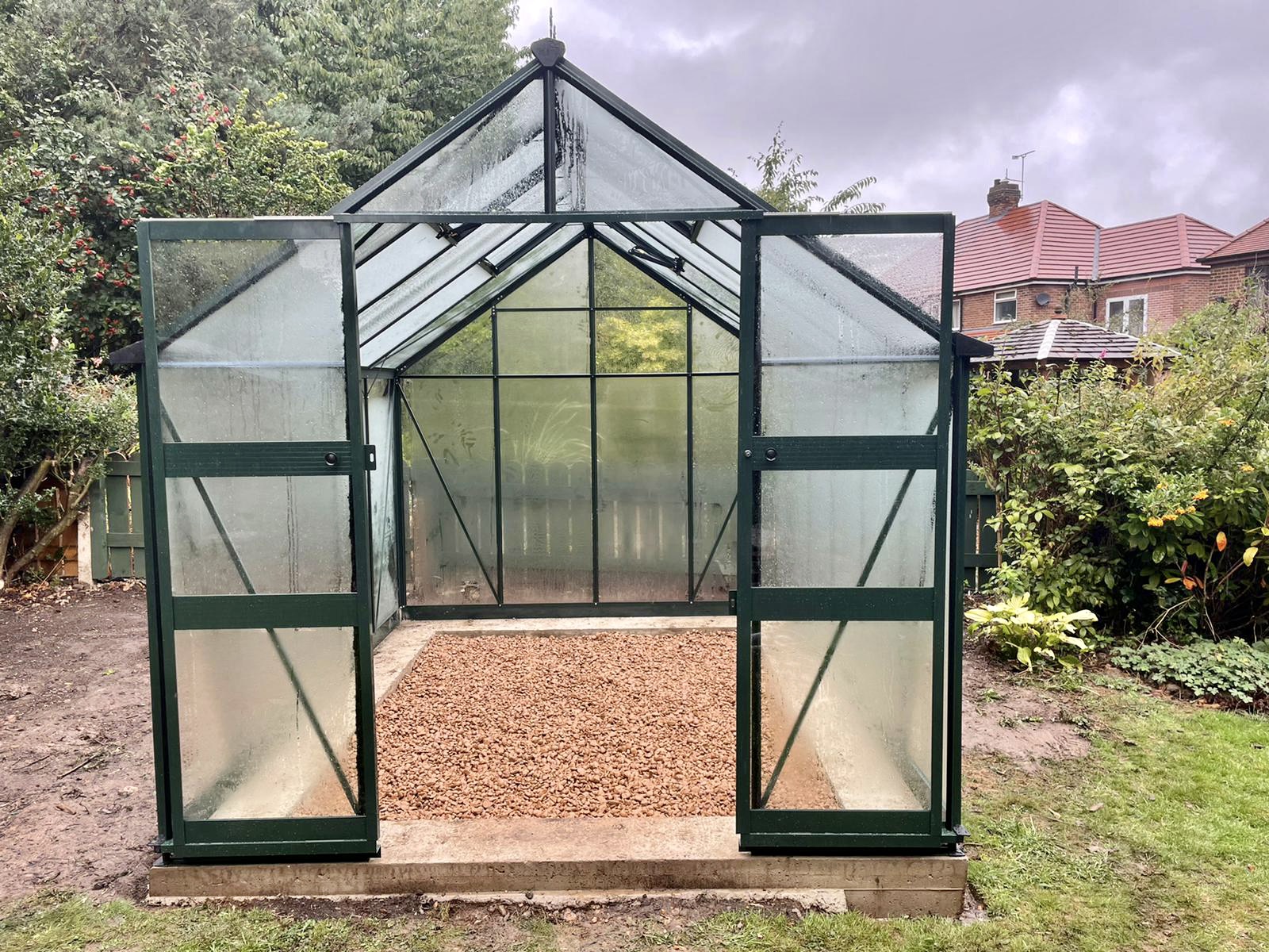 8ft x 10ft Halls Cotswold Blockley Greenhouse